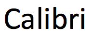 wordvice_resume_font_calibri