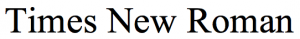 wordvice_resume_font_timesnewroman