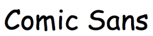 wordvice_resume_font_comicsans