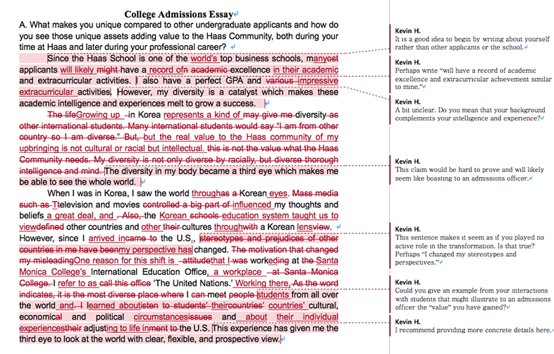 college essay editing service reviews